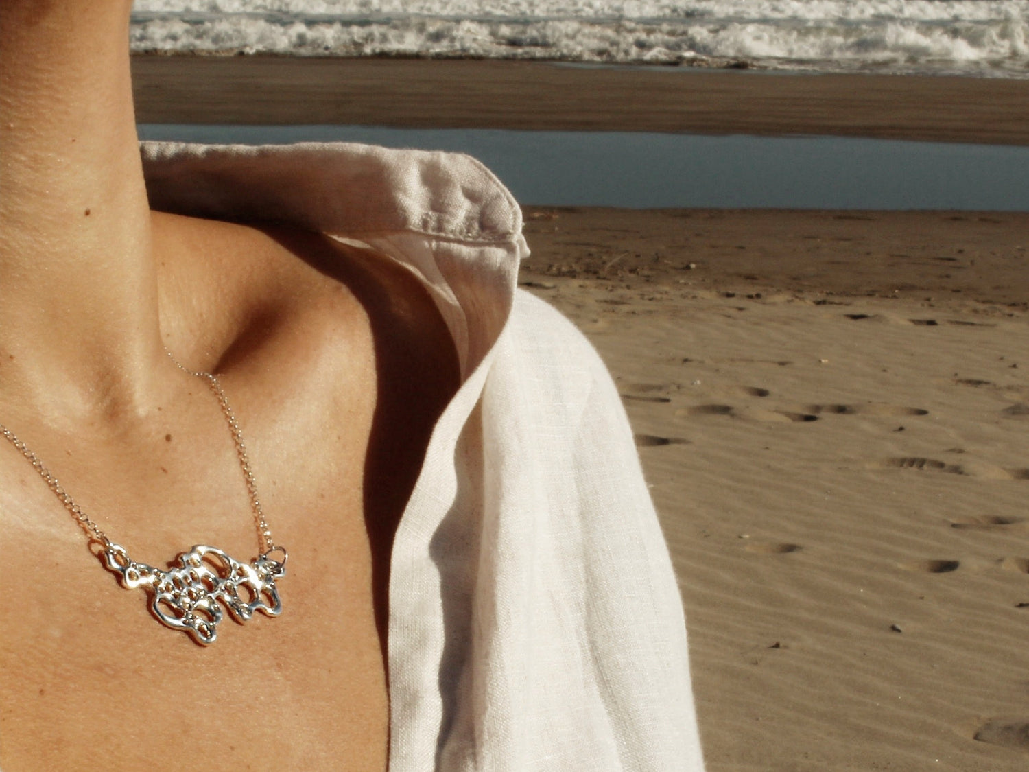 Naturalesa organic silver jewlery sea inspired