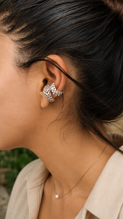 Piedra Poro Ear Cuff